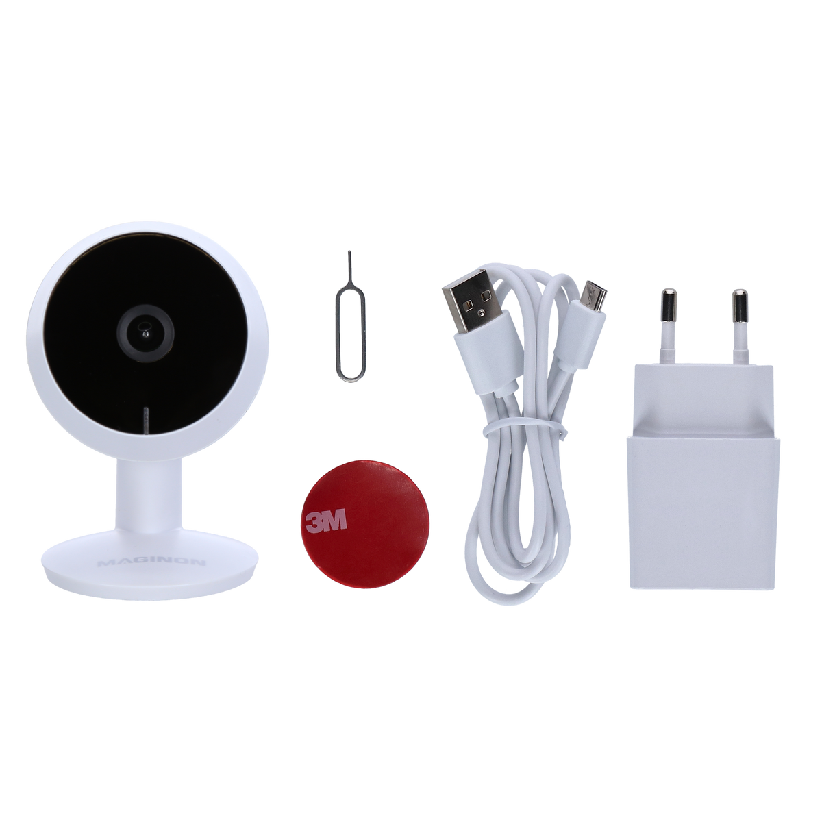 Indoor-Überwachungskamera IP 12s – Full-HD, Nachtsicht & App-Steuerung