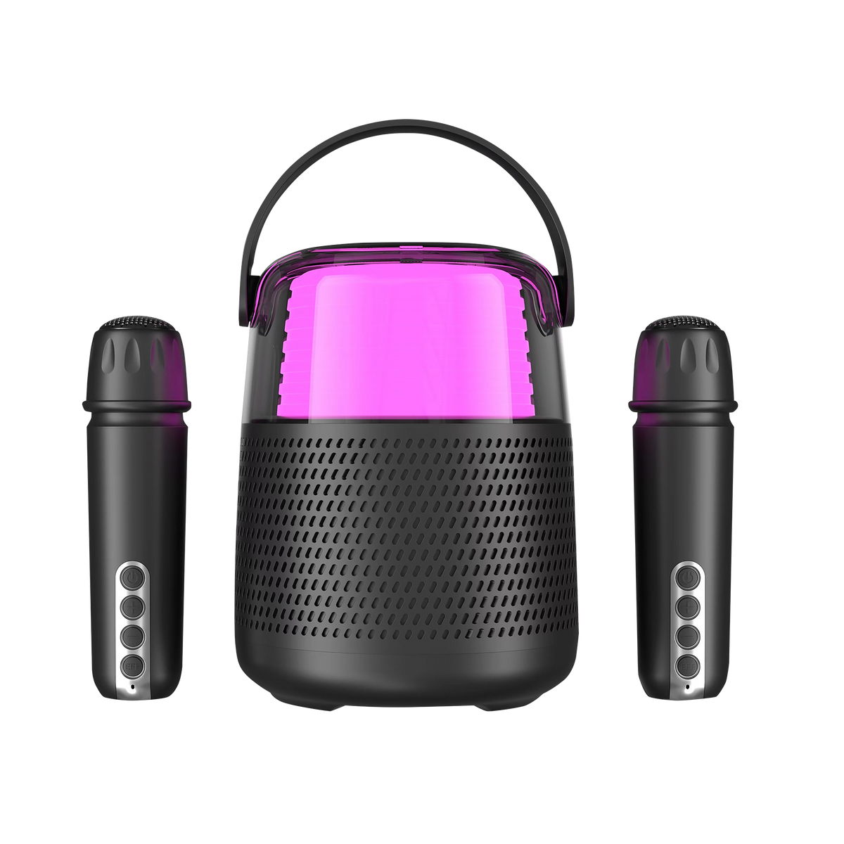 Kids Karaoke Speaker KKS-2M – Bluetooth Lautsprecher mit LED-Lichtern & Klangeffekten