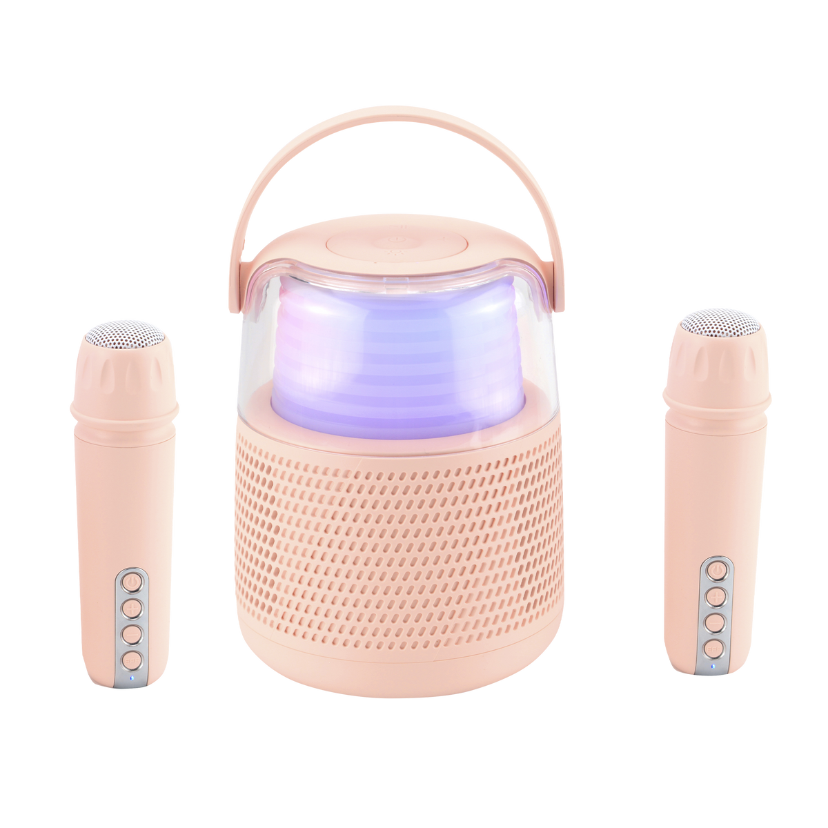Kids Karaoke Speaker KKS-2M – Bluetooth Lautsprecher mit LED-Lichtern & Klangeffekten