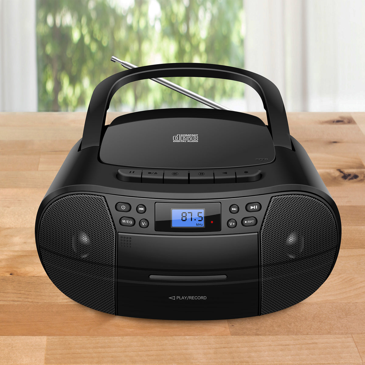 CD-Boombox CB-1 – Vielseitige Musikanlage mit CD, Kassette, USB & Radio