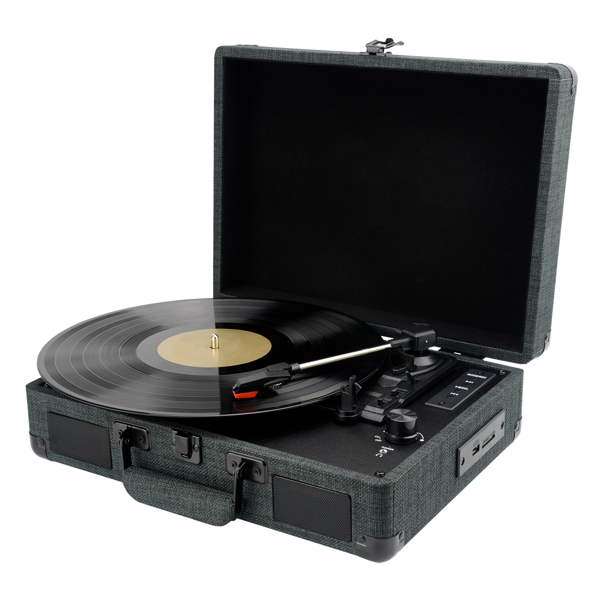 B-Ware: Retro-Plattenspieler RRP-1 - Schwarz