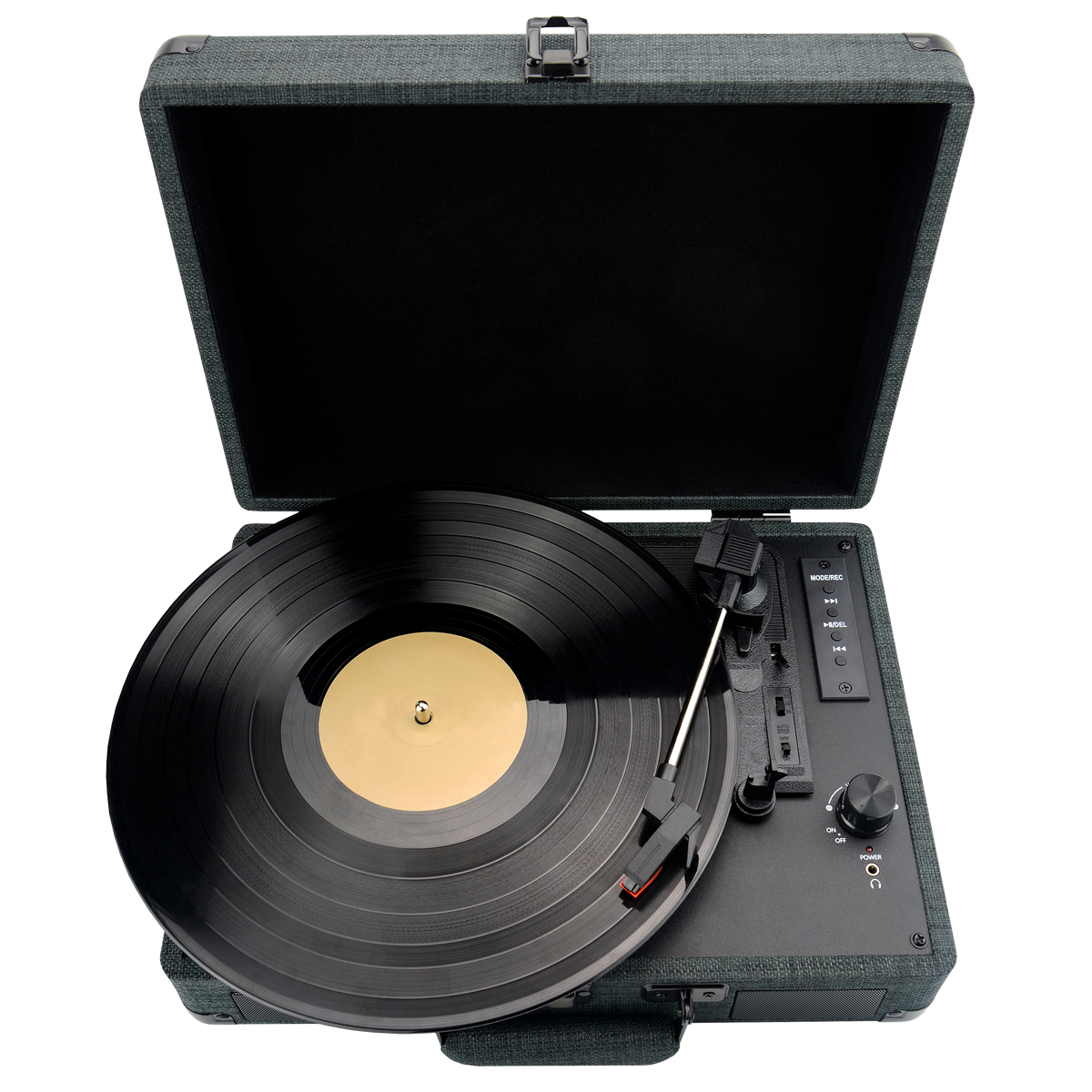 Retro-Plattenspieler RRP-1 – Bluetooth, USB & SD-Karten, Direkte Digitalisierung