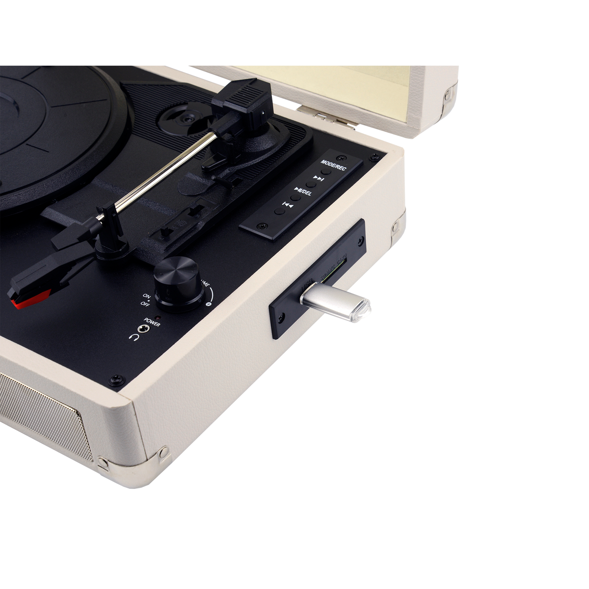 B-Ware: Retro-Plattenspieler RRP-1 - Weiß
